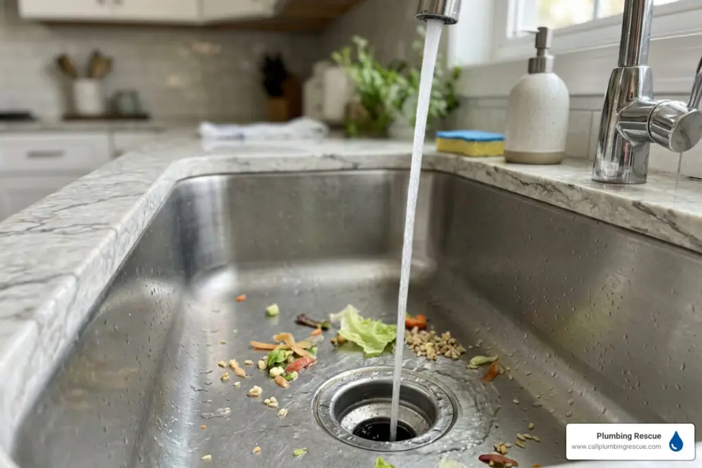 kitchen sink garbage disposal
