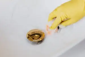 bathroom drain clog fix